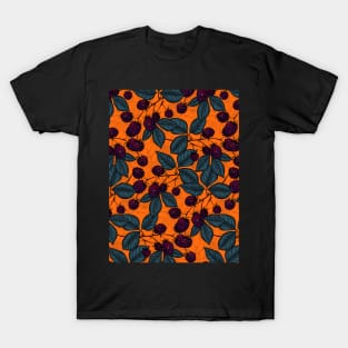 Blackberry hand  drawn pattern T-Shirt